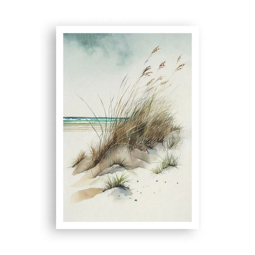 Poster - Mit Sand bedeckt - 70x100 cm