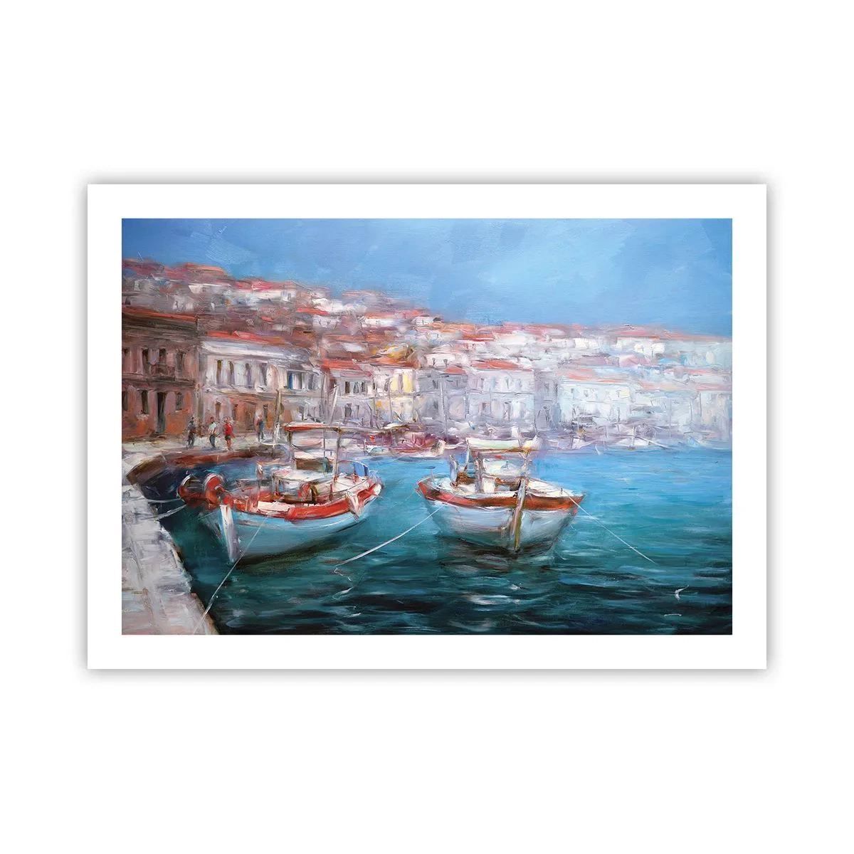 Poster - Italienische Bucht - 70x50 cm