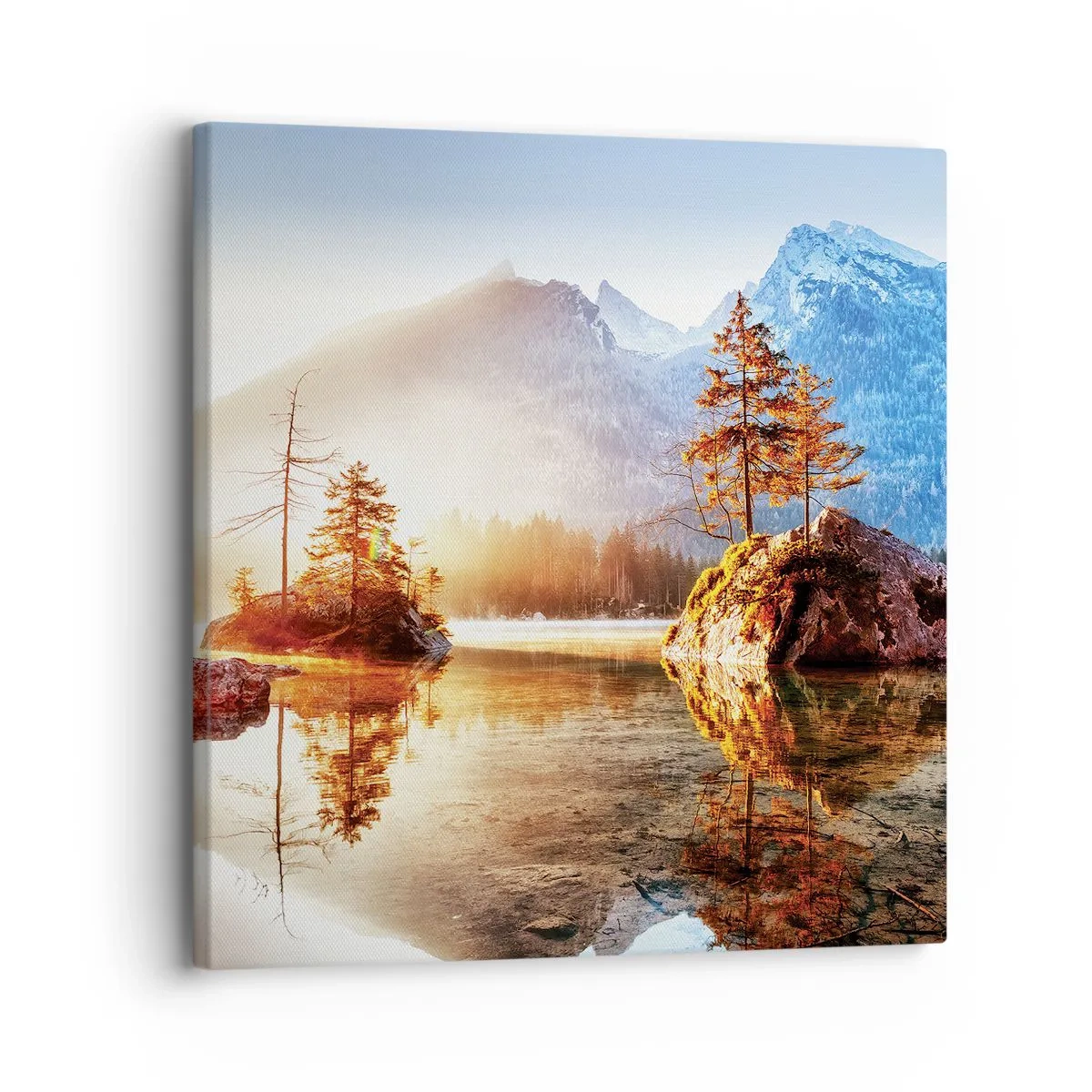 Bild auf Leinwand - Leinwandbild - Natur in neuem Licht - 30x30 cm