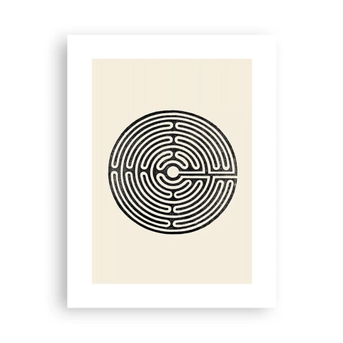 Poster - Geheimnisvolle Ordnung - 30x40 cm