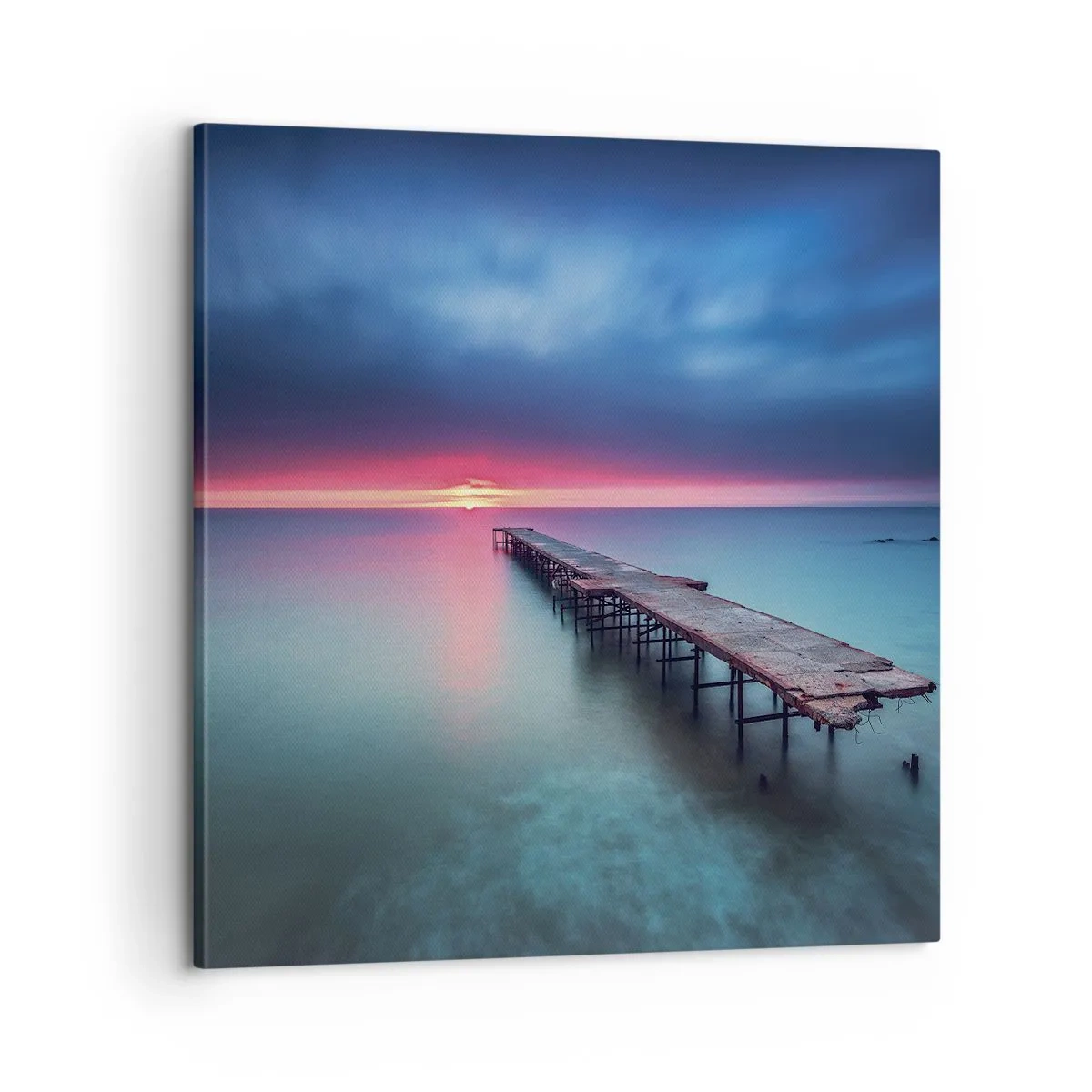 Bild auf Leinwand - Leinwandbild - Zwischen Himmel und Erde - 60x60 cm