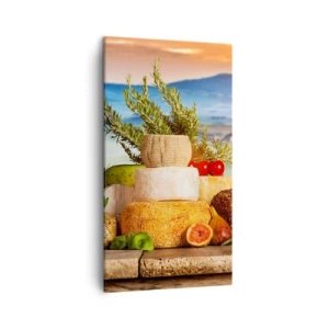 Bild auf Leinwand - Leinwandbild - Die italienische Lebensfreude - 45x80 cm