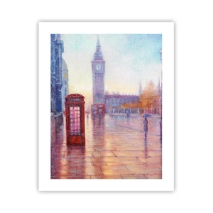 Poster - Londoner Herbsttag - 40x50 cm