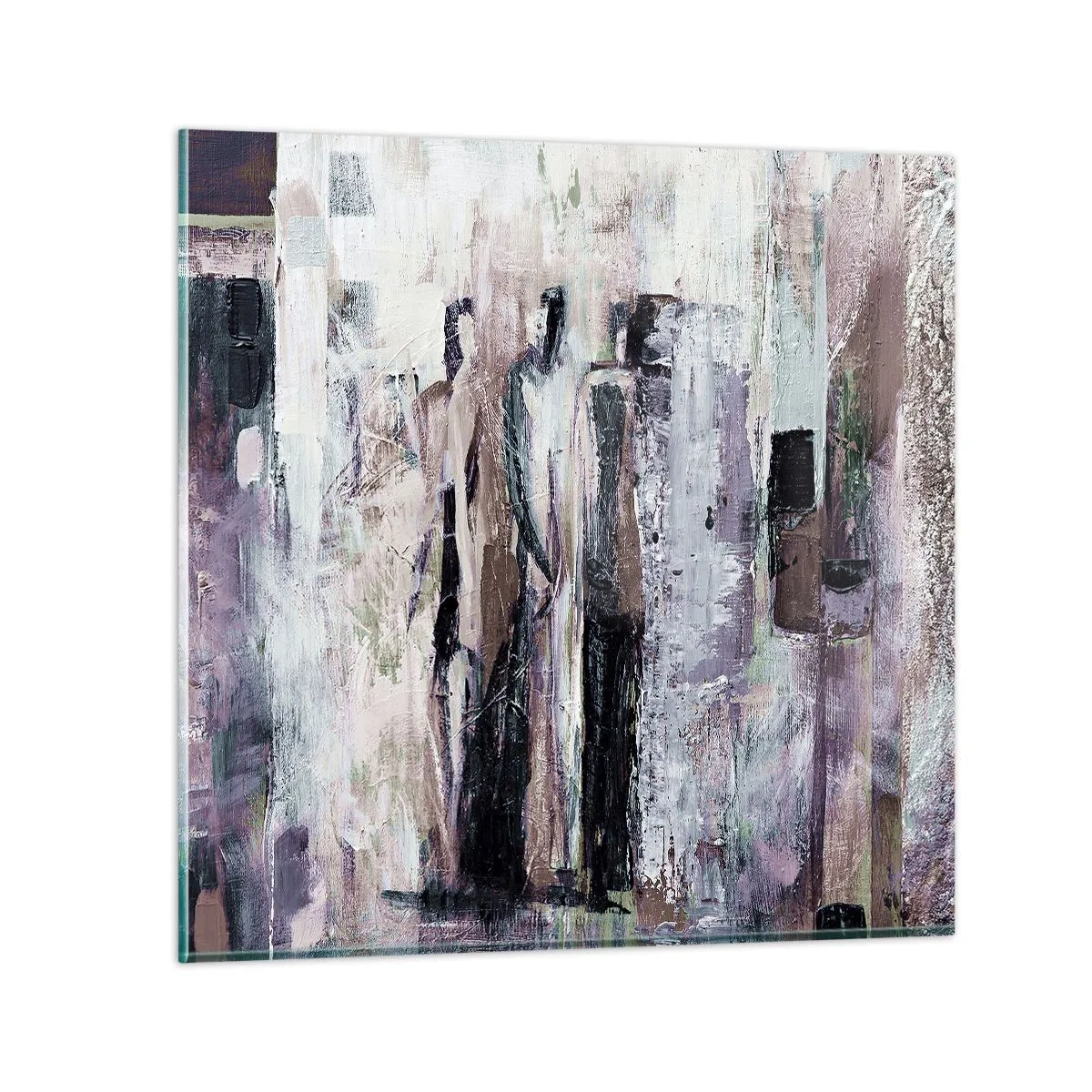 Glasbild - Bild auf glas - Die geheimnisvolle Drei - 40x40 cm